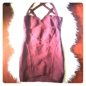 NWT Large Stella Luce Low Back Bandage Bodycon